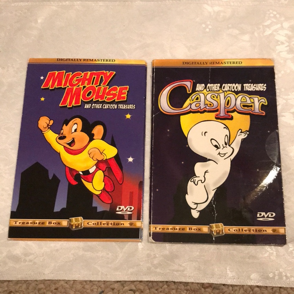 Mighty Mouse/Casper and other Cartoon Treasures DVDs